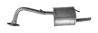 Koncový tlumič 26.90 Toyota Yaris 1.0 2012–2020 51–53 kW