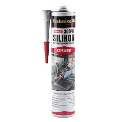 Technicqll vysokoteplotní silikon červený 300 ml