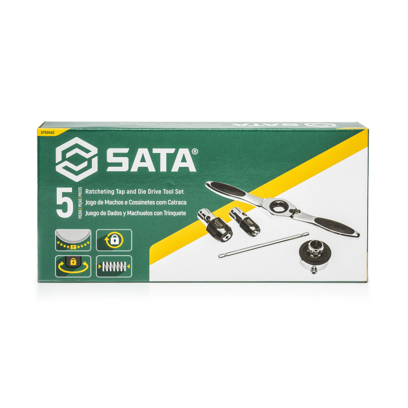 Sata ráčnová sada na řezání závitů