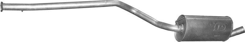 Střední tlumič 08.01 Ford Transit Connect 1.8 D 2006–2010 55–81 kW