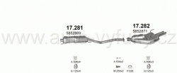 OPEL VECTRA B 2.6 HATCHBACK, SEDAN,KOMBI 9/2000-8/2002 2597ccm 125kW / 170HP KAT 2.6i V6