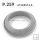 T�sn�c� krou�ek / P.259 / T-943 / 256-943