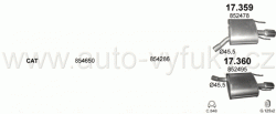 OPEL INSIGNIA A 1.6 LIFTBACK, SEDAN 3/2013-3/2017 1598ccm 125kW / 170HP KAT 1.6i Turbo
