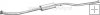 Tlumič střední Citroen Berlingo 1.1i ; 1.4i 00- Tlumič střední Citroen Berlingo 1.1i ; 1.4i 00-