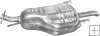 Tlumi� v�fuku koncov� OPEL ZAFIRA A 1.8 VAN 4/1999-9/2000 1796ccm 85kW / 115HP KAT 1.8i 16V