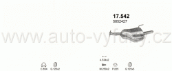 OPEL ASTRA G 2.0 D KOMBI 4/1998-9/2004 1995ccm 60kW / 82HP KAT 2.0 Di