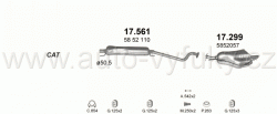 OPEL ASTRA G 2.0 D HATCHBACK 4/1998-9/2004 1995ccm 60kW / 82HP KAT 2.0 Di
