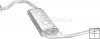 Tlumi� koncov� Honda Civic 87-89 1.3/1.4 SDN