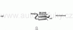 SEAT LEON 2.0 7/2005-5/2010 1984ccm 110kW / 150HP KAT 2.0 FSi