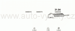 VOLVO 440 1.7 LIFTBACK 9/1988-12/1991 1721ccm 66kW / 90HP GLE