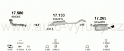 OPEL TIGRA 1.6 COUPE 1/1998-12/2000 1598ccm 78kW / 106HP KAT 1.6i 16V AUT