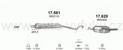OPEL ASTRA G 2.0 D SEDAN 8/1999-9/2002 1995ccm 74kW / 100HP KAT 2.0 DTi