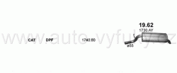 PEUGEOT 508 2.0 D HATCHBACK, KOMBI 11/2010-0/2015 1997ccm 103-120kW / 140-163HP KAT 2.0 HDi Turbo Diesel