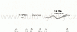 TOYOTA HI-ACE 2.4 VAN 8/1995-4/1998 2446ccm 58-66kW / 79-90HP KAT 2.4 Diesel / 2.4 Turbo Diesel