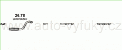 CITROEN C4 PICASSO 1.6 D 7/2014-8/2018 1560ccm 73-85-88kW / 99-115-120HP KAT 1.6 HDi Turbo Diesel