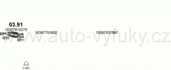 BMW 1 E81 2.0 D HATCHBACK 5/2004-2/2007 1995ccm 121kW / 163HP KAT 120