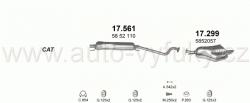 OPEL ASTRA G 2.0 D HATCHBACK 8/1999-9/2004 1995ccm 74kW / 100HP KAT 2.0 DTi