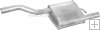 Tlumič koncový Ford Focus 1.8i -16V sedan 11/98 -09/04 Tlumič koncový Ford Focus 1.8i -16V sedan 11/98 -09/04