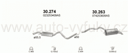 VOLKSWAGEN TRANSPORTER IV 2.4 4X4 5/1996-0/0 2370ccm 57kW / 77HP LWB 3320 mm