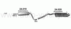 SKODA OCTAVIA III 1.4 HATCHBACK, SEDAN, KOMBI 11/2012-10/2020 1395ccm 103-110kW / 140-150HP KAT 1.4 TSi