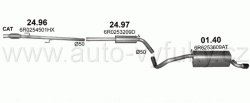 AUDI A1 1.2 SPORTBACK 5/2010-4/2015 1197ccm 63kW / 86HP KAT 1.2 TSi (5 doors)