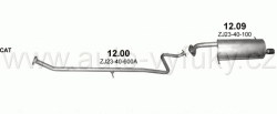 MAZDA 2 1.3 7/2007-7/2010 1349ccm 55-63kW / 75-86HP KAT 1.3i