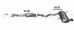 BMW 3 E90 1.6 SEDAN, KOMBI 2/2007-0/2012 1599ccm 90kW / 122HP KAT 316