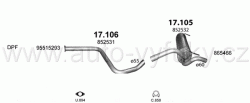 OPEL ASTRA J 2.0 D KOMBI 10/2010-10/2015 1956ccm 118-121kW / 160-165HP KAT 2.0 CDTi Turbo Diesel