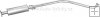 Tlumi� st�edn� Daewoo Kalos 1.2i; 1.4i hat., sedan 09/02 -