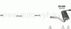 FORD FOCUS III 1.6 KOMBI 4/2011-0/2016 1596ccm 110-134kW / 150-182HP KAT 1.6 EcoBoost