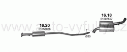 ALFA ROMEO GIULIETTA 1.4 HATCHBACK 4/2010-12/2020 1368ccm 77-85-88-110-120-125kW / 105-116-120-150-163-HP KAT 1.4 T-Jet