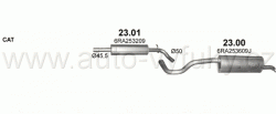 SKODA RAPID 1.2 SEDAN, SPACEBACK 7/2012-5/2015 1197ccm 63-77kW / 86-105HP KAT 1.2 TSi