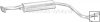 Tlumič střední Ford Mondeo 1.6i 16V/1.8i 16V 98- Tlumič střední Ford Mondeo 1.6i 16V/1.8i 16V 98-
