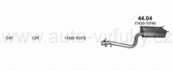 LEXUS IS 200 2.0 3/1999-7/2005 1988ccm 114kW / 153HP KAT 2.0i 24V