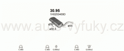 VOLKSWAGEN VENTO 2.8 SEDAN 1/1992-7/1993 2792ccm 128kW / 174HP KAT 2.8 VR6