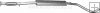 Tlumi� v�fuku st�edn� FIAT 500 1.4 1/2007-6/2010 1368ccm 51-74kW / 70-100HP KAT 1.4 16V