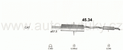 DODGE GRAND CARAVAN 3.3 0/2002-0/0 3301ccm 134kW / 180HP KAT 3.3