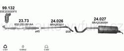 SKODA RAPID 1.2 1/2013-6/2015 1198ccm 55kW / 75HP KAT 1.2 MPi