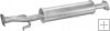 Tlumi� st�edn� Daewoo Matiz 0.8 09/00-