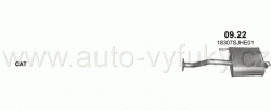 HONDA FR-V 1.7 8/2004-0/0 1668ccm 92kW / 125HP KAT 1.7i