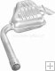 Tlumi� v�fuku koncov� FORD MONDEO 2.5 HATCHBACK, SEDAN 8/1994-7/1999 2544ccm 123kW / 168HP KAT 2.5i V6 24V