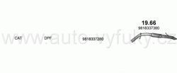 CITROEN C3 AIRCROSS 1.6 D 6/2017-6/2022 1560ccm 73-88kW / 99-120HP KAT 1.6 HDi