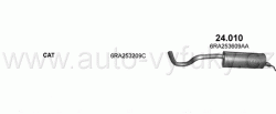 SKODA RAPID 1.2 5/2015-12/2019 1197ccm 66-81kW / 90-110HP KAT 1.2 TSi