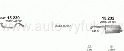 NISSAN NOTE 1.4 11/2007-4/2009 1386ccm 65kW / 88HP KAT 1.4i 16V