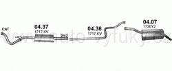 CITROEN BERLINGO II 1.6 6/2008-4/2012 1587ccm 66-80kW / 90-109HP KAT 1.6 / 1.6 MULTISPACE