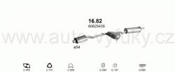 ALFA ROMEO 146 1.6 HATCHBACK 1/1997-8/2000 1598ccm 89kW / 121HP KAT 1.6 i.e. 16V