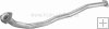 Trubka p�edn� Opel Omega 2.3TD 86-92
