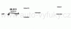FORD TRANSIT CONNECT / TOURNEO 1.6 D 10/2013-0/2015 1560ccm 55-70-85kW / 75-95-115HP KAT 1.6 TDCi