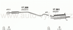 OPEL ASTRA G 1.2 HATCHBACK 4/1998-9/2000 1199ccm 48kW / 65HP KAT 1.2i 16V