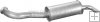 Tlumi� koncov� Citroen BX 1.9i/GTi/1.8TD HB 85-94